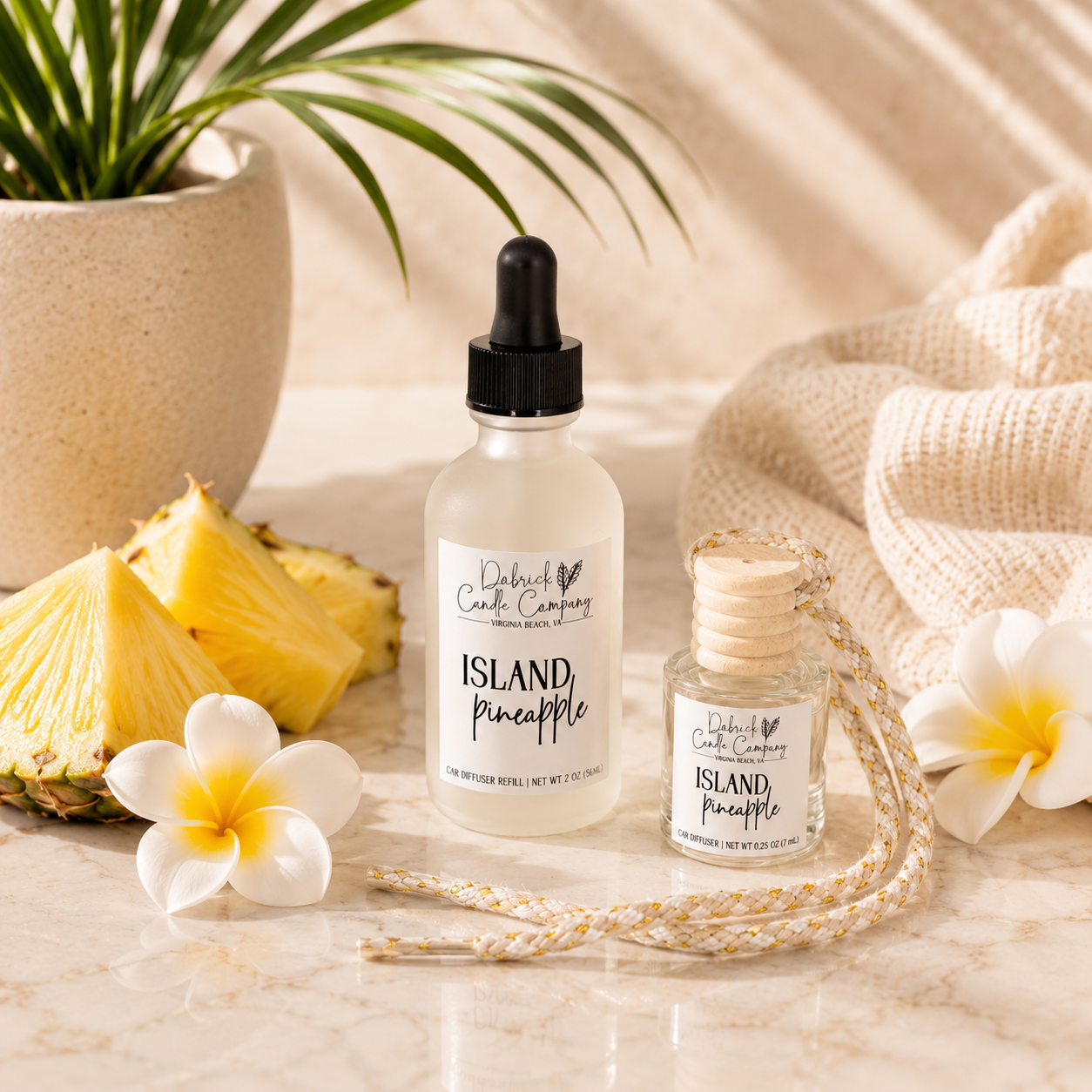 Car Diffuser Refill | Island Pineapple