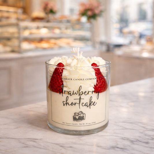 Dessert Candle | Strawberry Shortcake