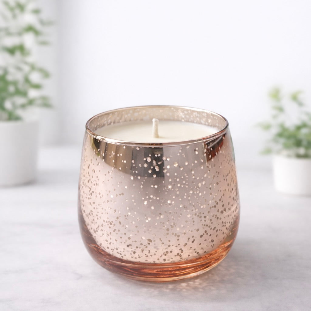 Signature Glass Candle - Single Wick | Pink
