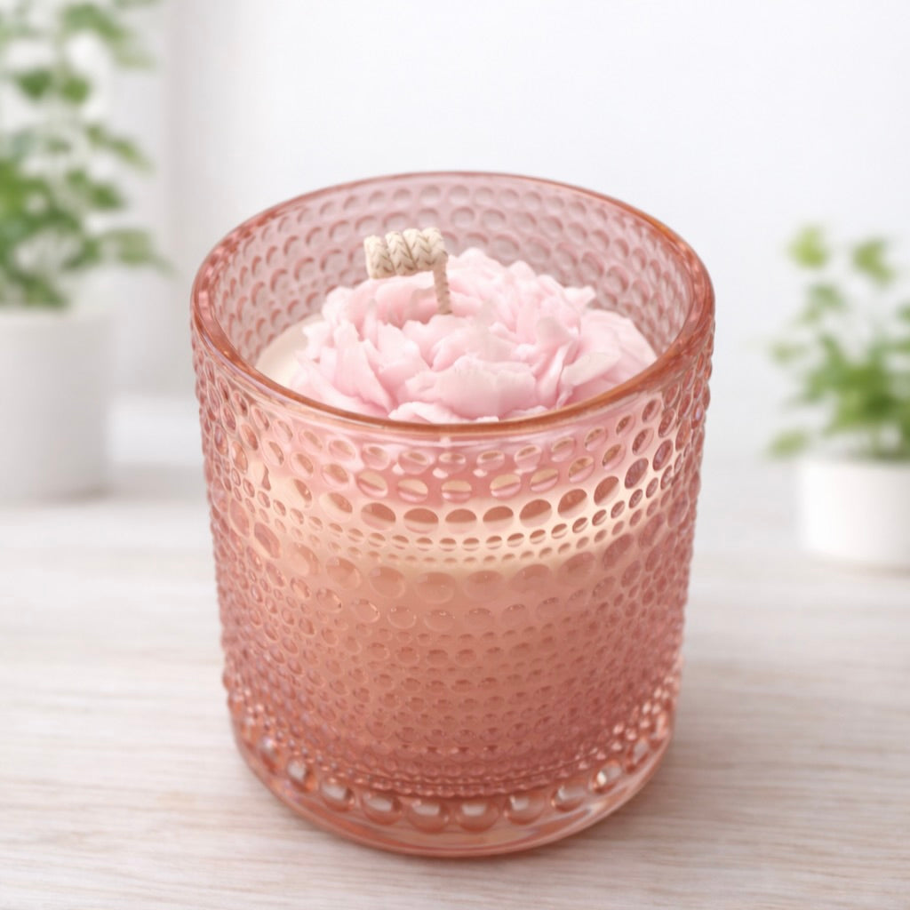Aura Glow Candle - 6oz | Amber Suede