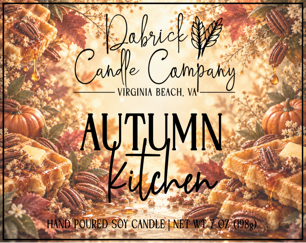 Crackling Wood Wick Candle | Autumn Kitchen