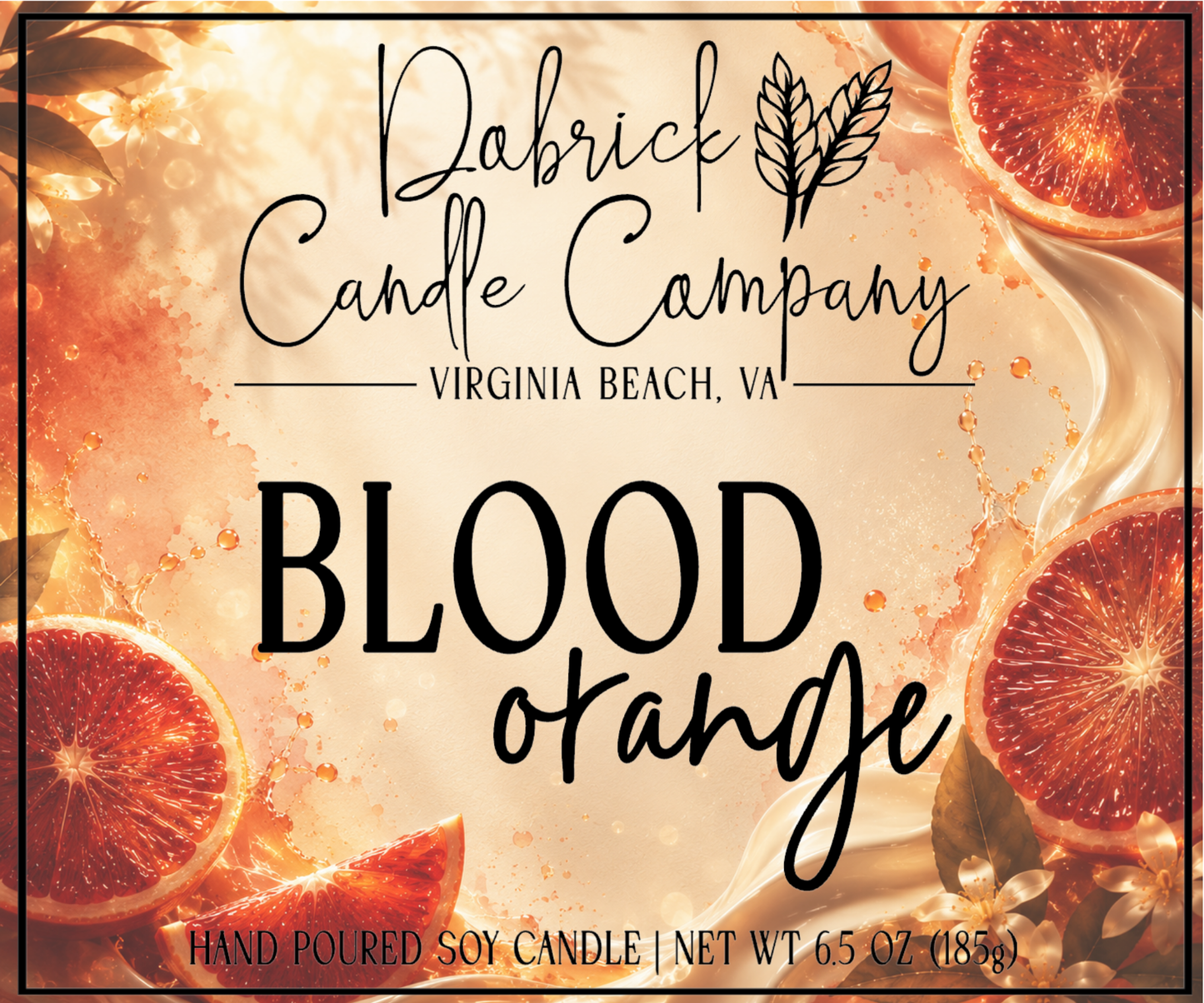 Classic Soy Candle | Blood Orange