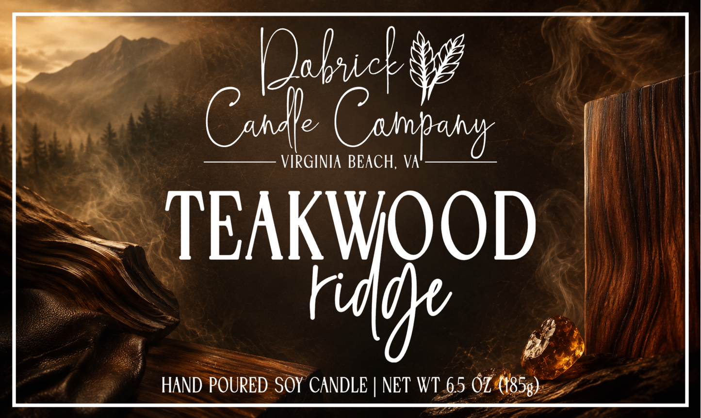 Classic Soy Candle | Teakwood Ridge