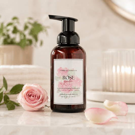 Foaming Hand Soap – 12oz | Rose Garden