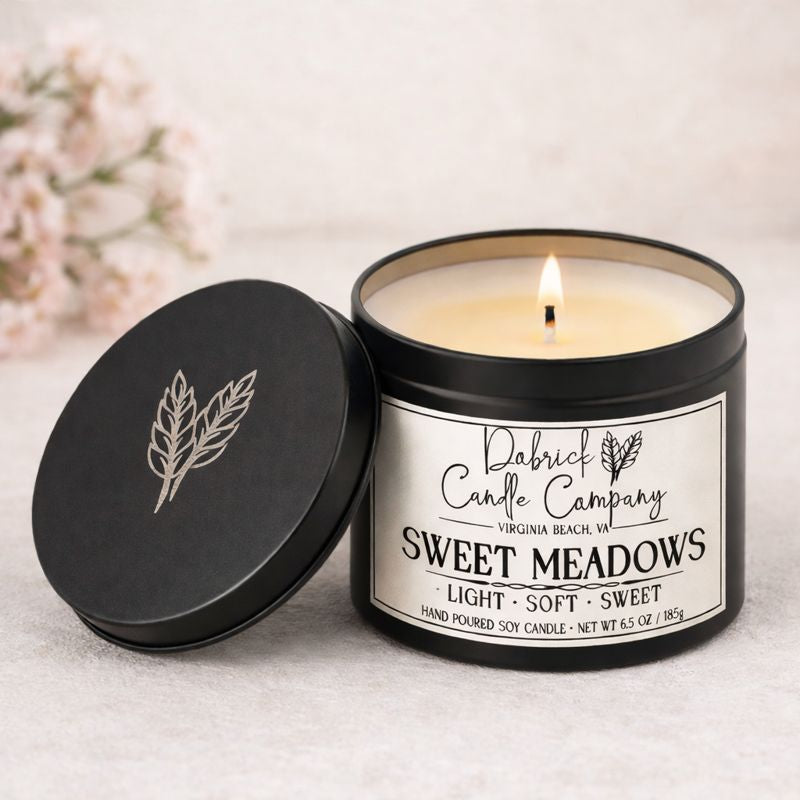 Seasonal Soy Candle - 6.5oz | Sweet Meadow