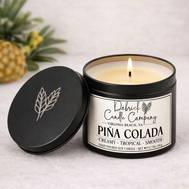 Seasonal Soy Candle - 6.5oz | Piña Colada