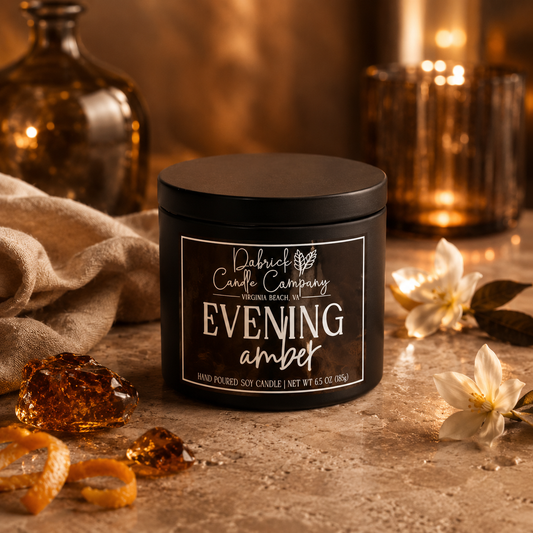 Gentleman's Soy Candle | Evening Amber