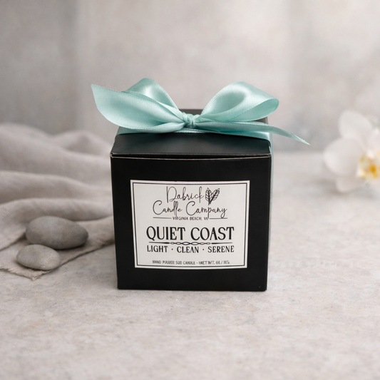 Seasonal Soy Candle - 6.5oz | Quiet Coast