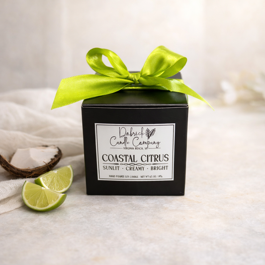 Seasonal Soy Candle - 6.5oz | Coastal Citrus