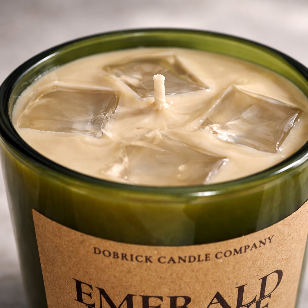 Iced Ritual Candle - 8.5oz | Emerald Reserve