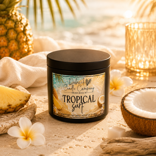 Seasonal Soy Candle - 6.5oz | Tropical Surf