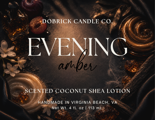 Coconut Shea Lotion | Evening Amber