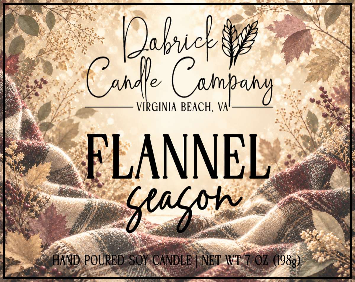 Crackling Wood Wick Candle | Flannel Season