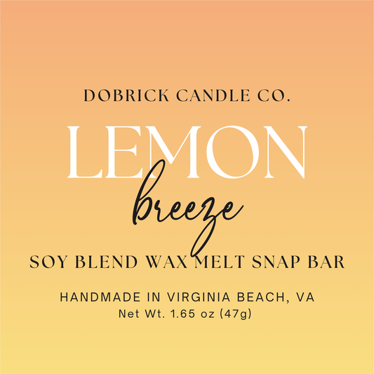Artisan Snap Bar | Lemon Breeze