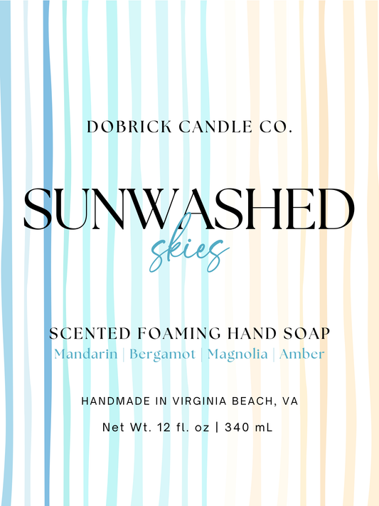 Foaming Hand Soap – 12oz | Sunwashed Skies