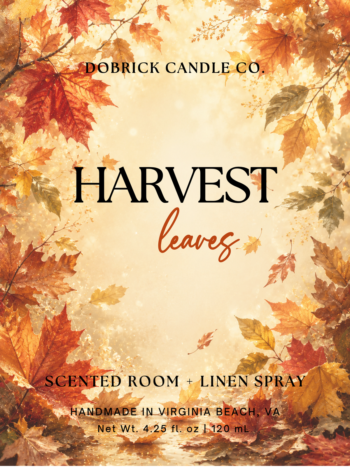 Room + Linen Spray | Harvest Leaves