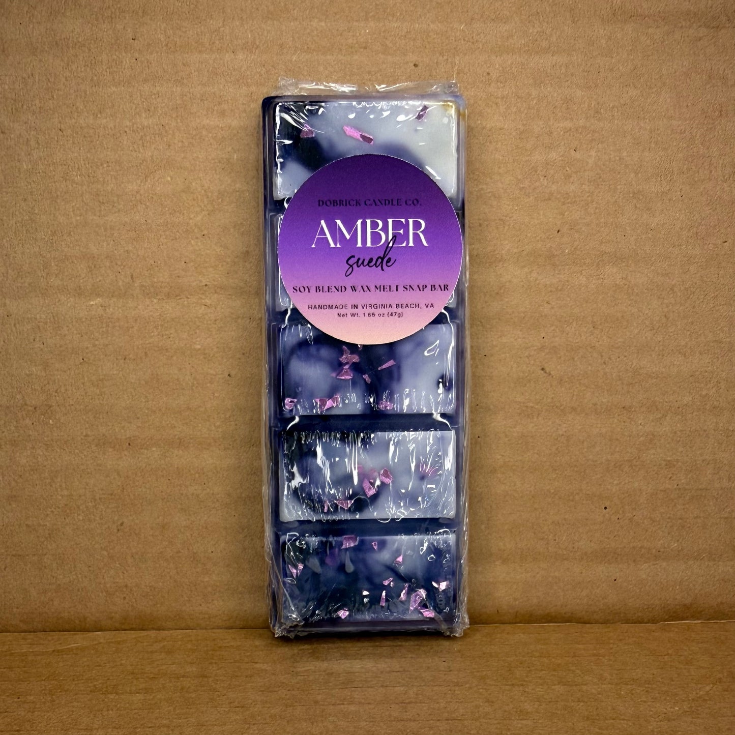 Artisan Snap Bar | Amber Suede