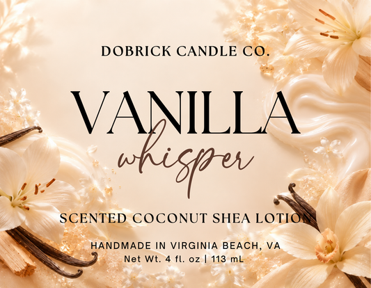 Coconut Shea Body Lotion | Vanilla Whisper